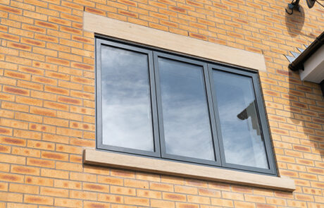 Sheerline Grey Aluminium Windows